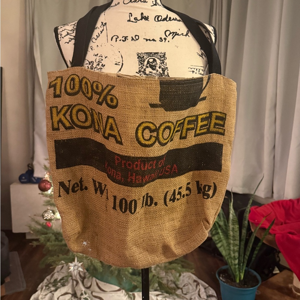 Kona Coffee Tote Bag